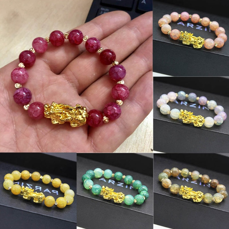 Feng Shui Wealth Beads Bracelet