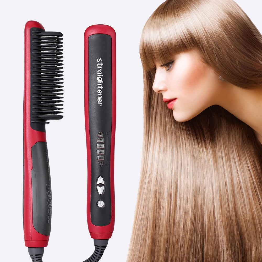 Electric Hot Comb Hair Styler