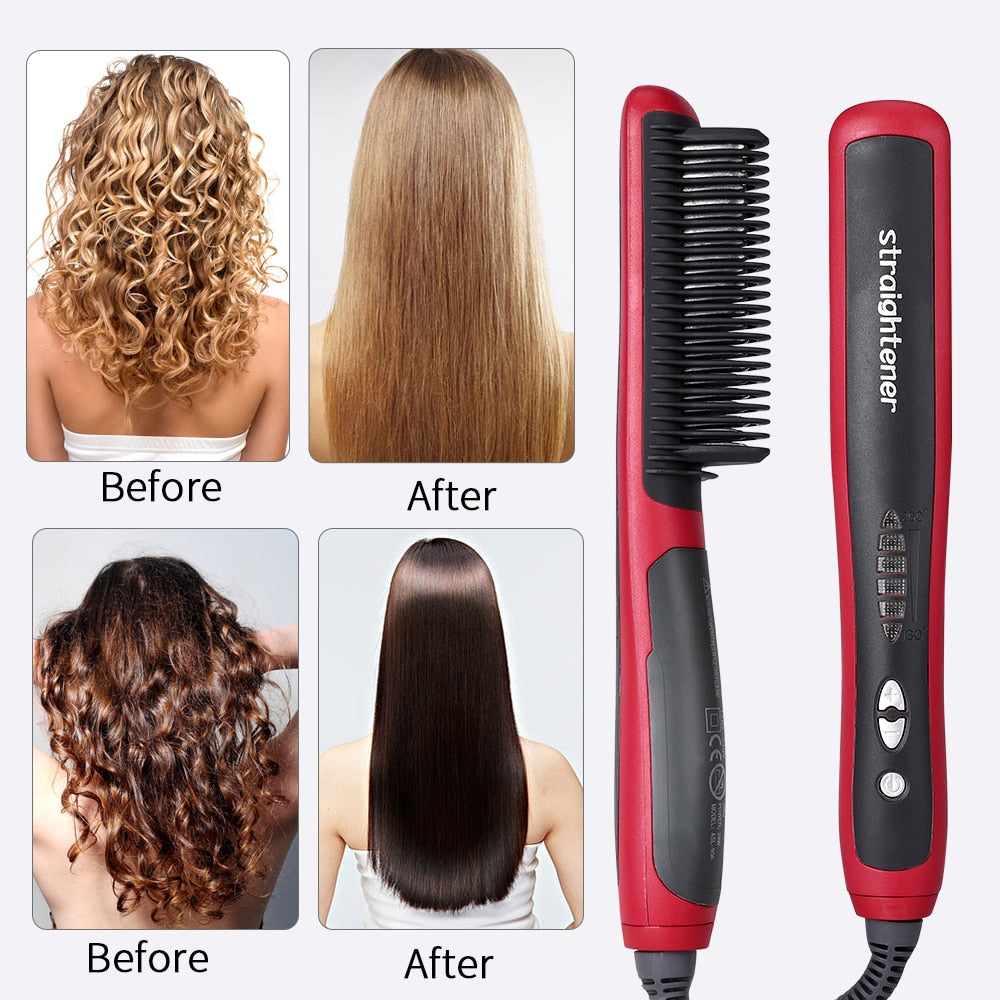 Electric Hot Comb Hair Styler