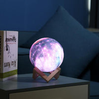 Thumbnail for Galaxy Moon Lamp