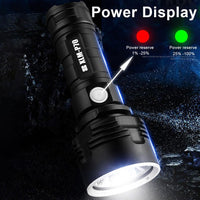 Thumbnail for Waterproof LED Flashlight High Lumens