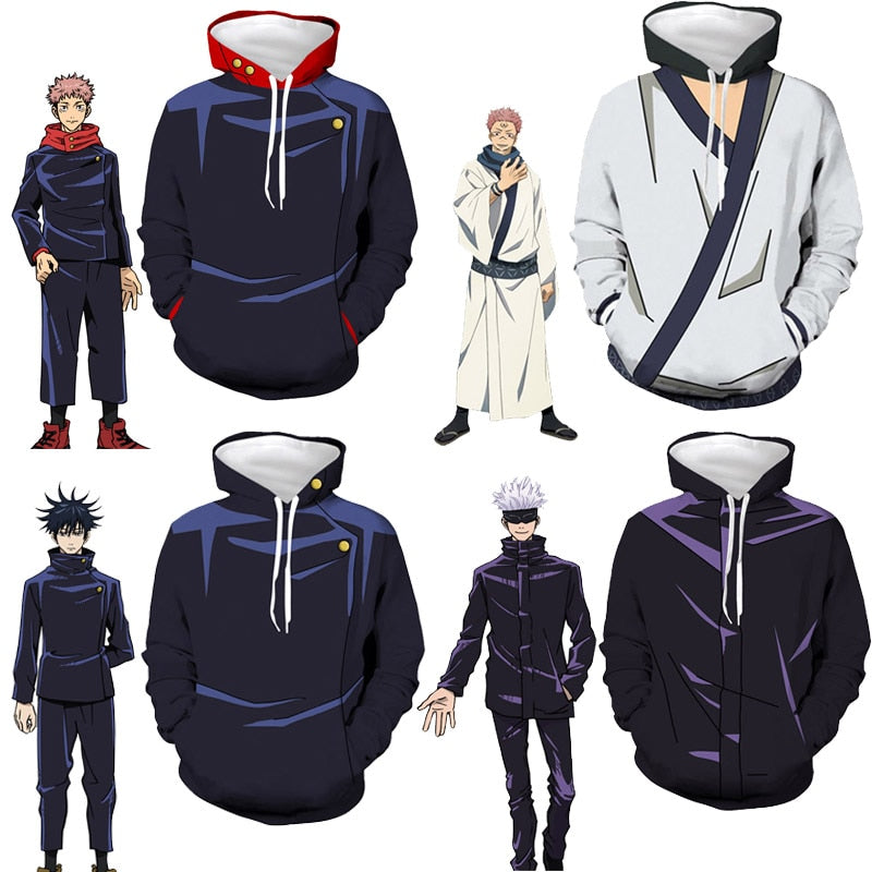 Jujutsu Kaisen Cosplay Hoodies