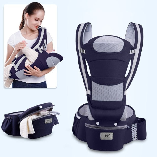 ERGONOMIC HIPSEAT BABY CARRIER (6 IN 1)