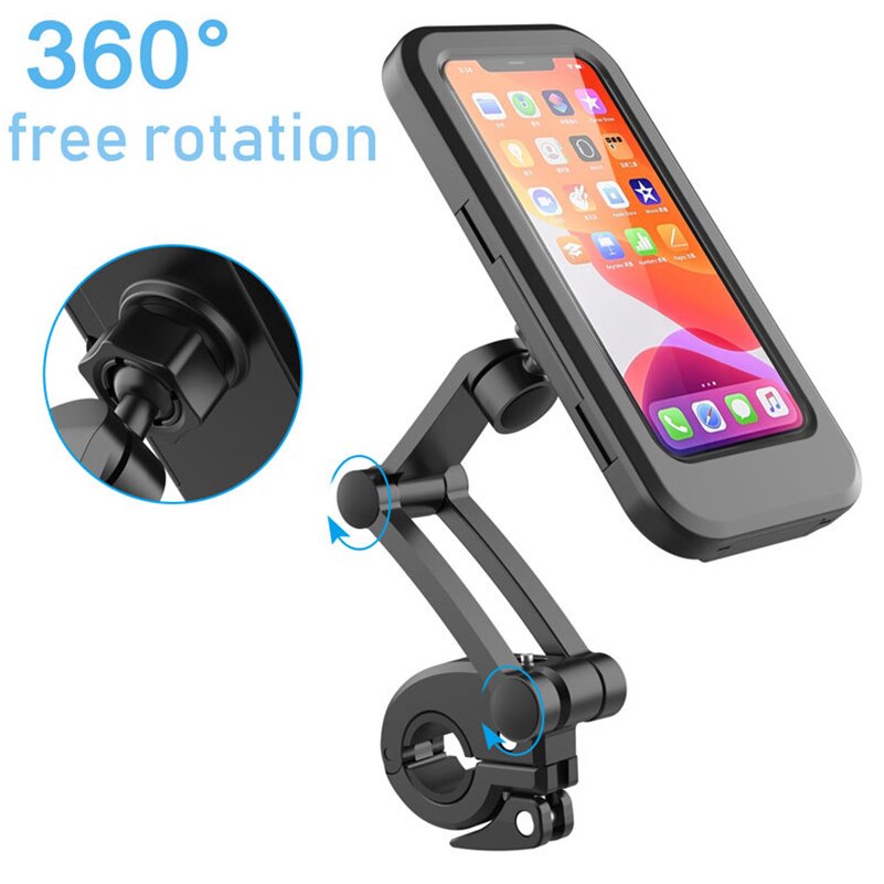 Motorcycle Bike Phone Holder (All phones supported)