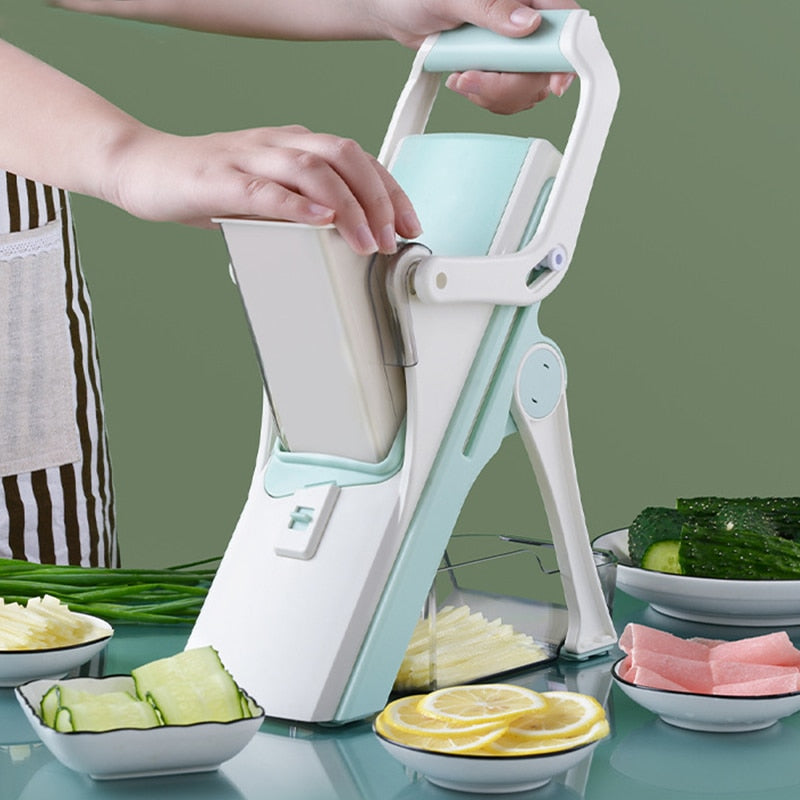 5 in 1 Mandoline - Safe Vegetables Slicer