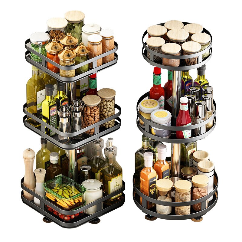 360° Rotating Storage Rack