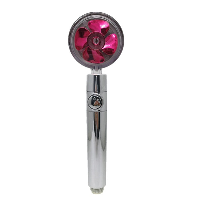 360 Propeller High Pressure Shower Head