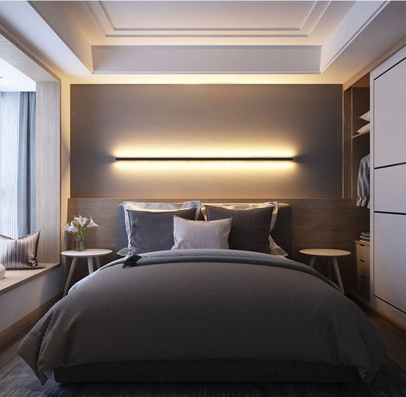 Modern Bedroom Minimalist Led Wall Lamp