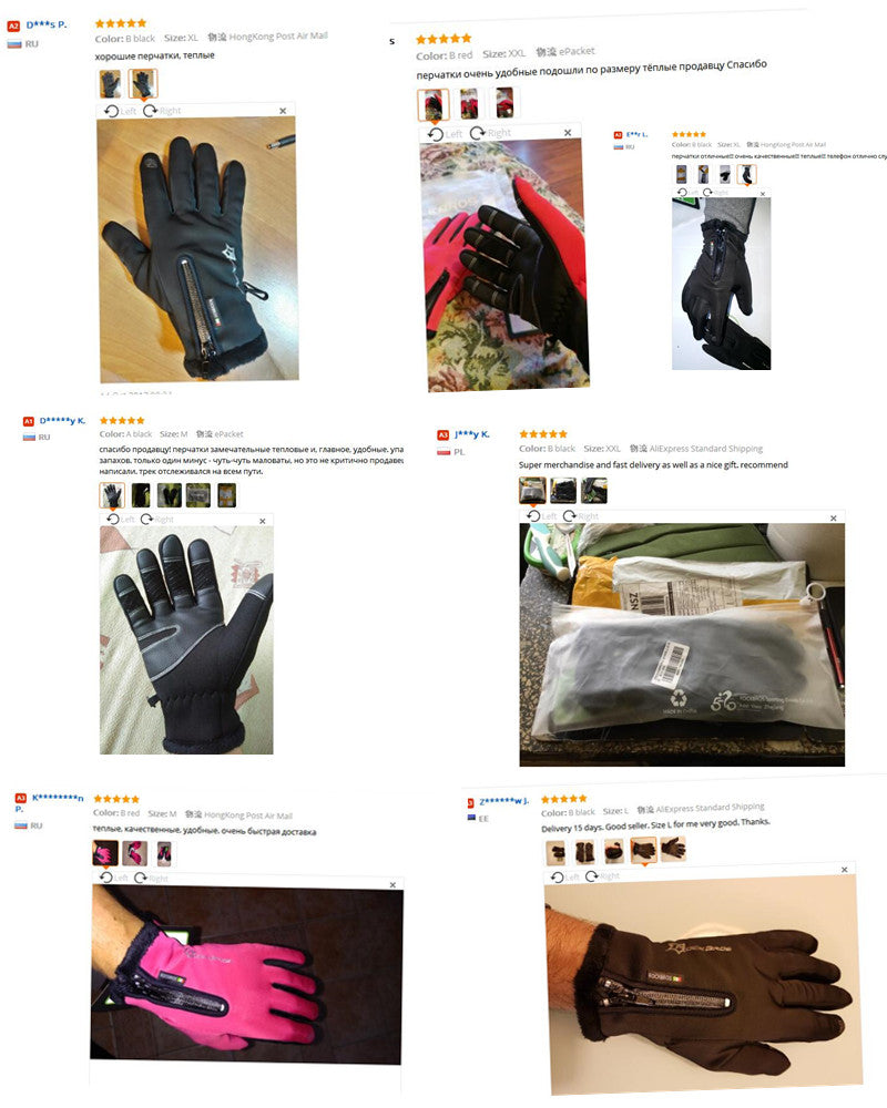 Waterproof Thermal Winter Gloves