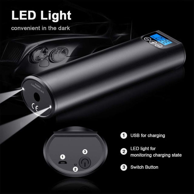 PRESTIGEPUMP™- PORTABLE ELECTRIC AIR PUMP