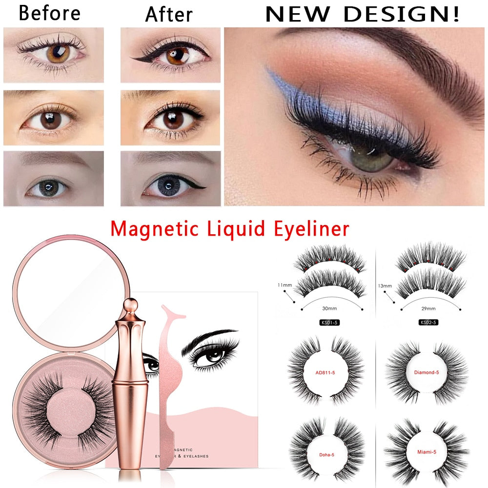 MAGNI™ Eyeliner & False Eyelash Set